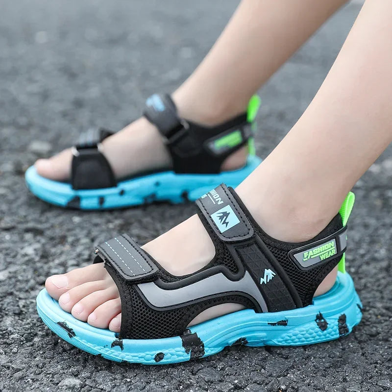 Casual Beach Water Children Shoes New Kids Summer Sandals Fashion Boys Sandals Soft Sole Lightweight Comfortable Sneakers
