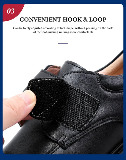 Student Shoes Season Shoes for Boys Black Shoe Children Boy 2025 Spring and Autumn The New British Style Performance Formal Wear