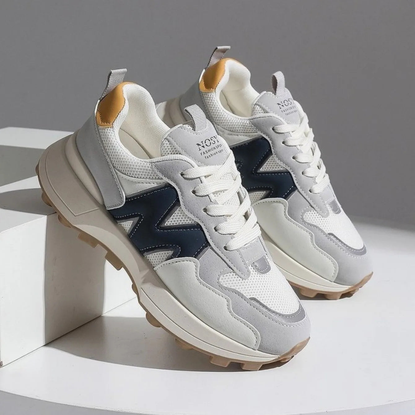 Women New Breathable Sneakers High-end Sport Balance Fashion Shoes for Women Office Trend Luxury Sneakers Women Zapatos De Mujer