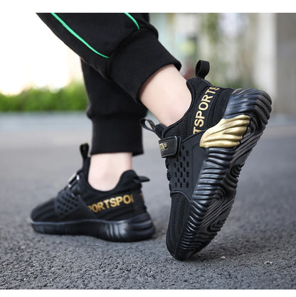 Boys Casual Shoes For Children Sneakers Shoes Mesh Anti-slippery Fashion Tenis Infantil Menino Spring