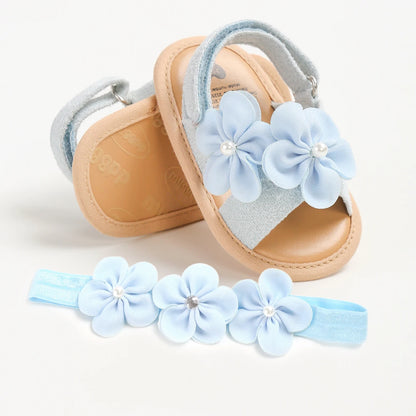 Baby Girls Sandals Summer Shoes Outdoor First Walker Toddler Girls Shoes for Summer