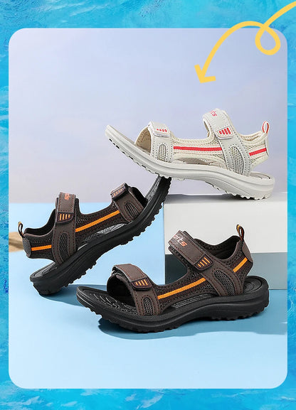 New Boys Sandals Shoes Summer Non-slip Beach Children Shoe Cartoon Sandal Girls Sandals Soft Baby Outdoor Beach Kids Sneakers