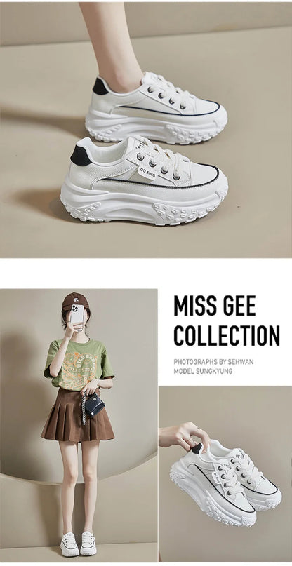 Sneakers for Women Fashion Platform Casual Shoes High Quality Anti-Slip Women's Sport Shoes designer Versatile Women tenis Shoes