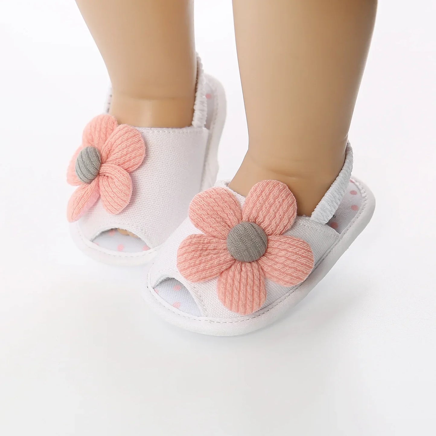 Baby Girls Sandals Summer Shoes Outdoor First Walker Toddler Girls Shoes for Summer