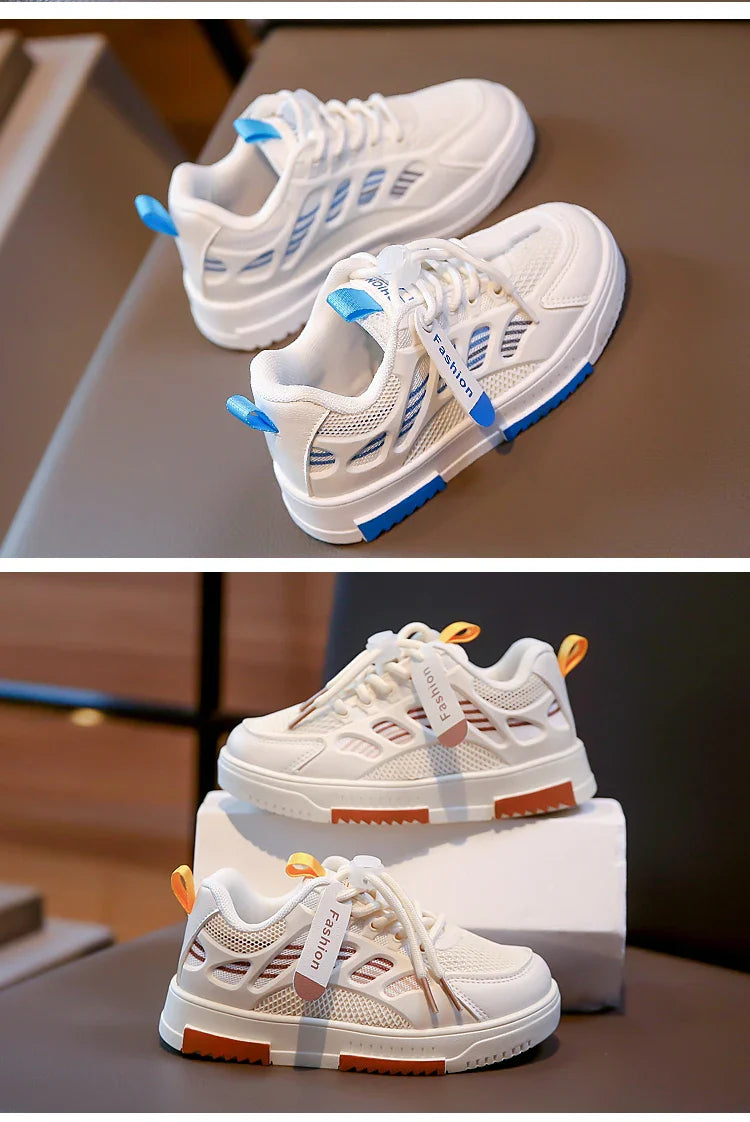 Boys Sneakers Girls Breathable Sport Shoes for Kids Children Autumn Non-slip Casual Student Shoes Outdoor Footwears Basket Shoes