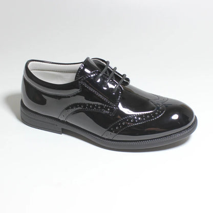 Boys Shoes Brogue Formal Classic Footwear Kids Boys Oxford Shoes Youth Classic Oxfords Wingtip Dress Shoes Round Toe Shoes