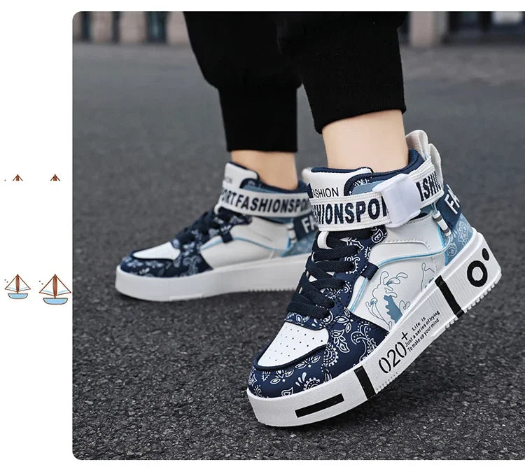 Kids High Top Sneakers for Daily Wear