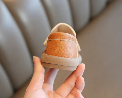 Boys Formal Leather Shoes for Children Kindergarten School Fashion Flats Kids Slip-on Loafers Classic Spring Autumn Korean Style