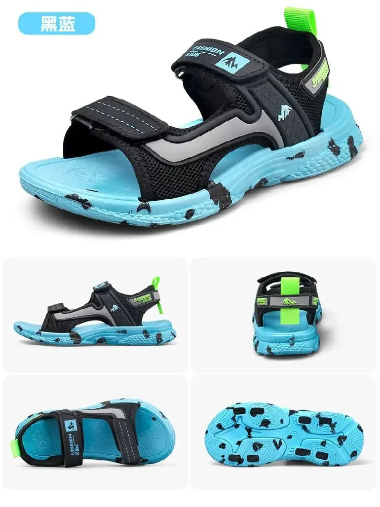 Casual Beach Water Children Shoes New Kids Summer Sandals Fashion Boys Sandals Soft Sole Lightweight Comfortable Sneakers