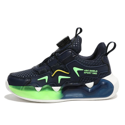 Children Sports Shoes for Girl Leather Wear-Resistant Comfortable Walking Shoes Soft Non Slip Thick Casual Kids Sneakers