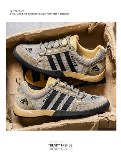 Men's Shoes Fashion Versatile Breathable Board Shoes Thick soled Trendy Casual Shoes (Available)