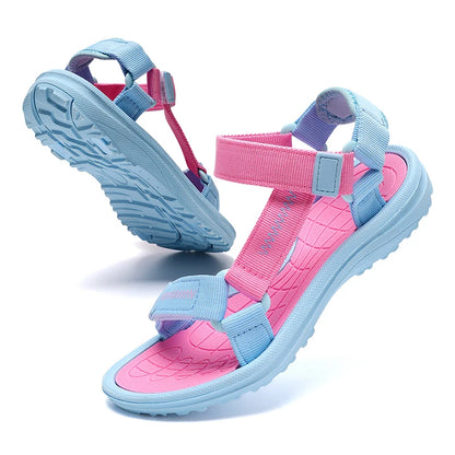 Summer Kids' Sandals Unisex Soft Bottom Casual Beach Shoes for School Students Boys & Girls Walking Sandials