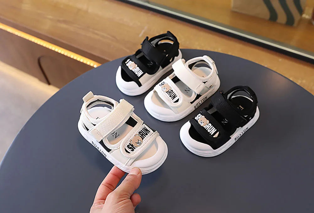 Summer Toddler Sandals For Baby 0-6y Boys Girls Summer Sandals Soft-soled First Step Footwear For Infant Kids Trend Fashion