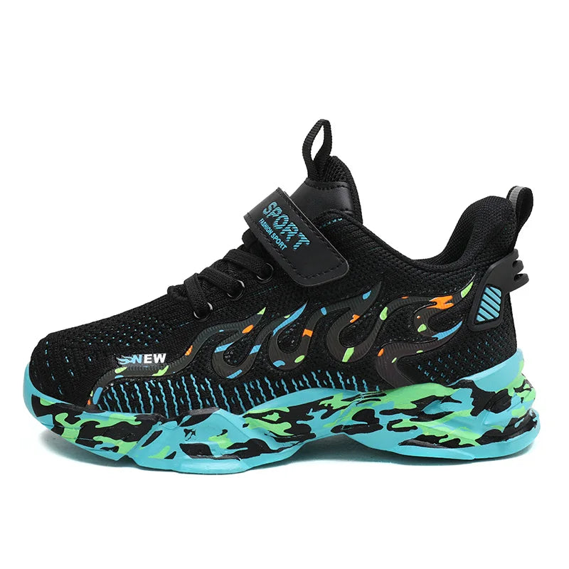 Boys Running Shoes Children Sneakers Mesh Kids Casual Sneakers for Boys