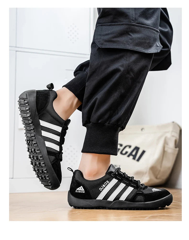 Men's Shoes Fashion Versatile Breathable Board Shoes Thick soled Trendy Casual Shoes (Available)