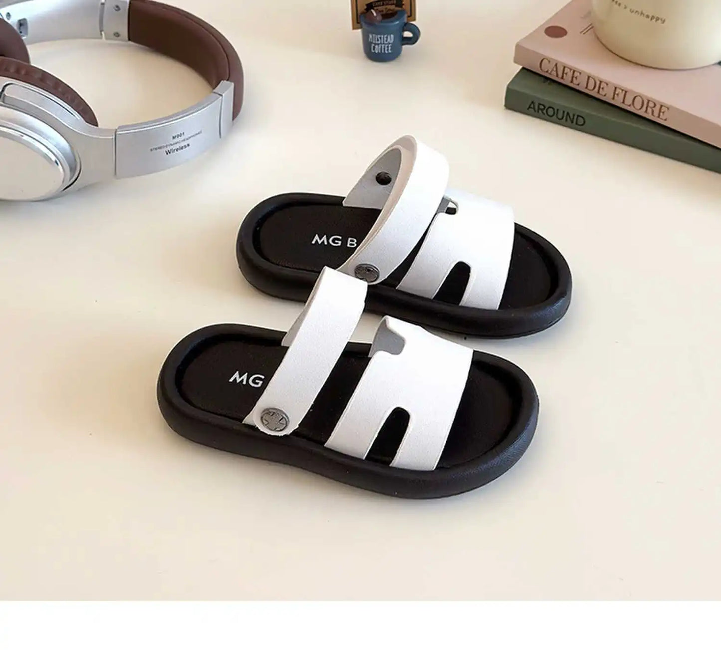 Summer New Children Sandals for Girls Boys Fashion Korean Style Soft Non-slip Versatile Chic Open-toe Casual Beach Shoes