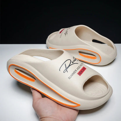 Men's Slippers New Style Casual Soft-Soled Home Sandals Non-Slip Thick-Soled Comfortable Lightweight Beach Shoes