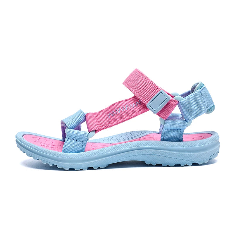Summer Kids' Sandals Unisex Soft Bottom Casual Beach Shoes for School Students Boys & Girls Walking Sandials