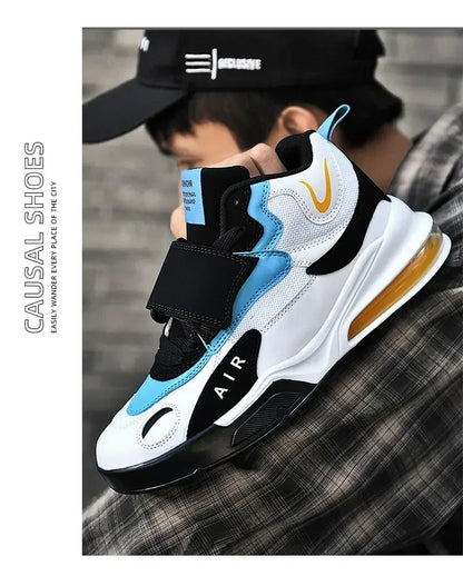 Basketball Shoes for Men Air Cushion Jogging Sport Shoe Breathable Women Basket Sneakers Comfortable Outdoor Training Shoes
