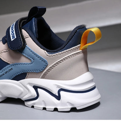 Fashion Children Sneakers Boys Shoes Leather Pu Kids Shoes School Casual Sports Tennis Sneakers for Girls