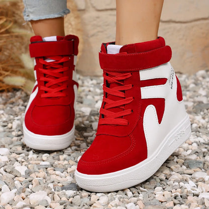 Women SneakersNew Korean Fashion Shoes Thick Bottom Increased Inner Heel Sneakers Women Casual Designer Shoes for Women