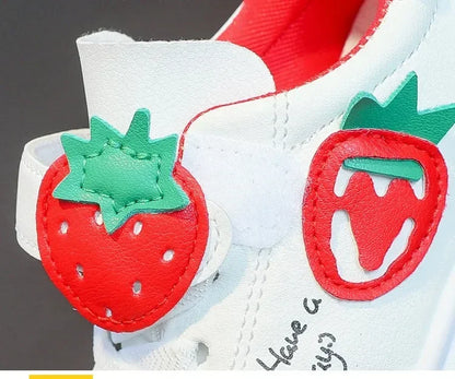 girl shoes spring autumn sports shoes children's soft-soled sneakers student skate shoes casual shoes