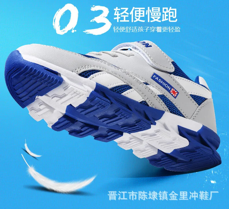 Boys' Fashion Trend Low Top Thick Sole Casual Sports Shoes 2025 Autumn New Style Childrens' Comfortable Platform Chunky sneakers