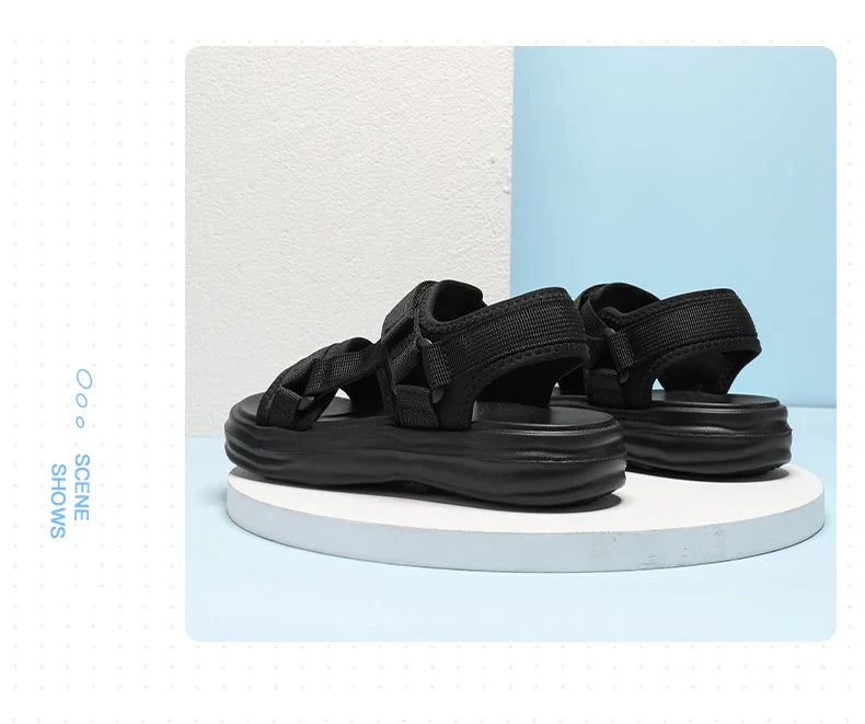 Men's New Summer Sandals, Sports Comfortable and Wear-Resistant Beach Shoes, Outdoor Casual Sandals