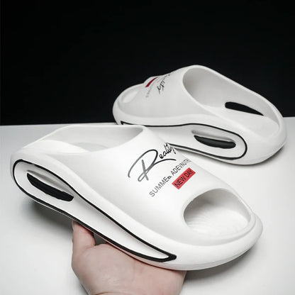 Men's Slippers New Style Casual Soft-Soled Home Sandals Non-Slip Thick-Soled Comfortable Lightweight Beach Shoes