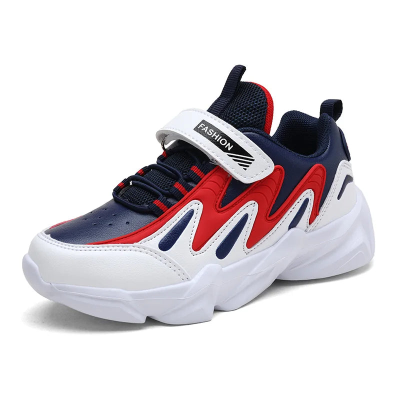 Children Sneakers Casual Shoes for Boys Leather Comfortable High Quality Running Sports Kids Girls Flat Shoes Fashion