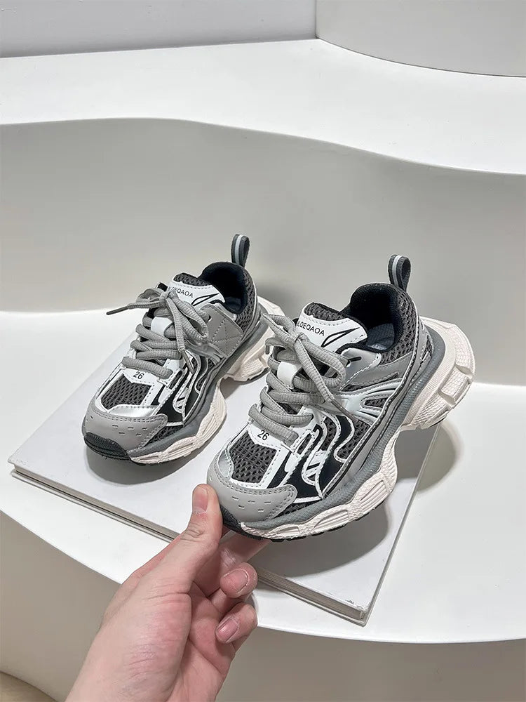 Boys Sneakers Spring Summer Toddler Kids Fashion Brand Sports Running Trainers Children Girls Breathable Shoe Non Slip Soft Sole