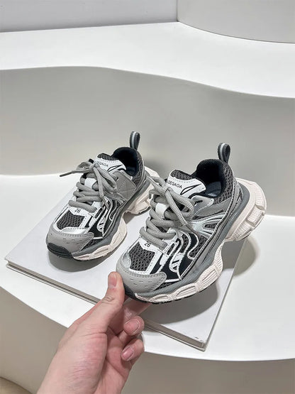 Boys Sneakers Spring Summer Toddler Kids Fashion Brand Sports Running Trainers Children Girls Breathable Shoe Non Slip Soft Sole