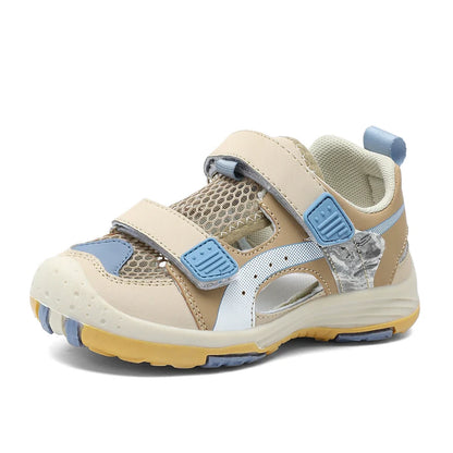 Boys Soft Sandals Fashion Children Shoes Solid Color Baby Sole Anti-slip Anti collision outdoor Girls Sandalias Flat Beach
