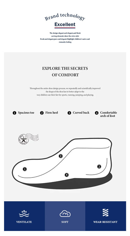 Student Shoes Season Shoes for Boys Black Shoe Children Boy 2025 Spring and Autumn The New British Style Performance Formal Wear