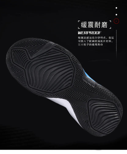 Boys Brand Mesh Basketball Shoes 8 Kids Sneakers Thick Sole Non-slip Children Sports Shoes Child Boy Basket Trainer Shoes Girls