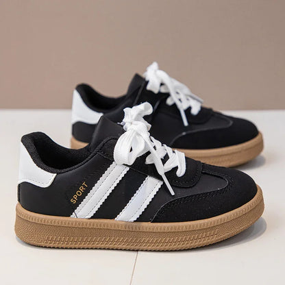 Kids Sneakers for Girls Spring Autumn New Boys Sneakers Fashion Patchwork Versatile Children Causal Tennis Shoes Hook Loop