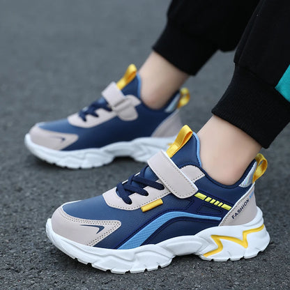 Fashion Non-Slip Casual Flat Running Shoes Breathable Lightweight Outdoor Tennis Shoes for Kids