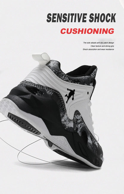 Children's Basketball Shoes for Boys Kids Sneakers Outdoor Non-slip Sports Running Child Girls Basket Trainer Shoes Walking Shoe