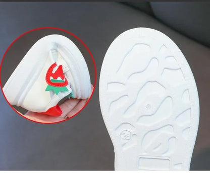girl shoes spring autumn sports shoes children's soft-soled sneakers student skate shoes casual shoes