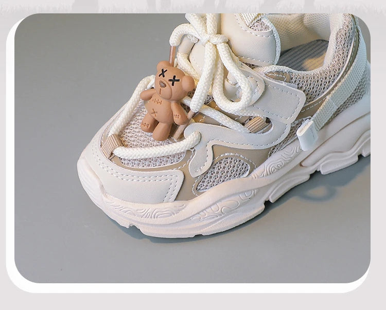 Child Sneaker Autumn New Girl's Sneakers Hollowed Out Single Mesh Boys' Casual Shoe Comfort Casual Shoes for Child Zapatos Niña