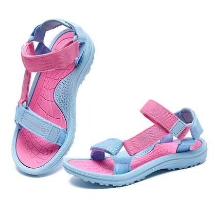 Summer Kids' Sandals Unisex Soft Bottom Casual Beach Shoes for School Students Boys & Girls Walking Sandials