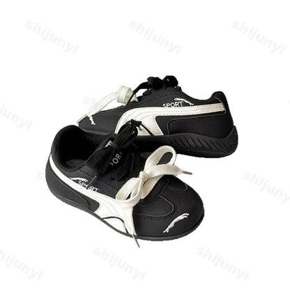 Children's Sports Shoes 2025 Autumn Boys Girls Comfortable Non Slip Outdoor Casual Shoes Kids Fashion Low-top Flat Sneakers