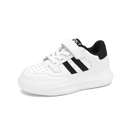 Children's Sneakers Kids Fashion Design Black White Non-slip Casual Shoes for Boys Girls Breathable Sneakers Toddler Outdoor