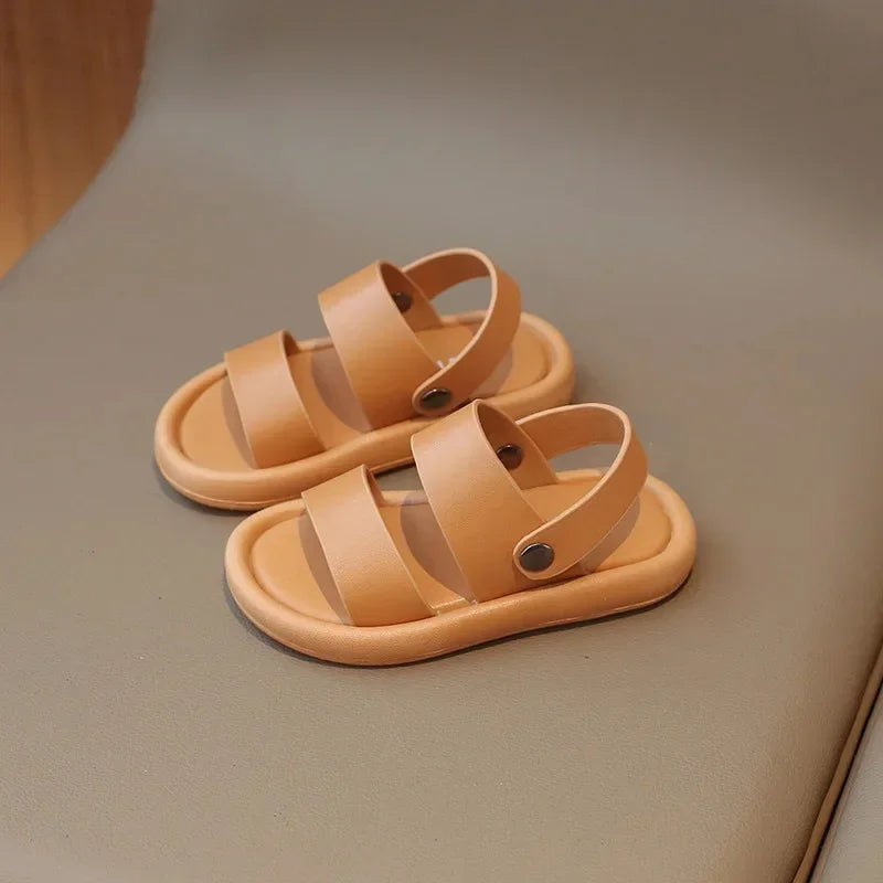 Children's Sandals  Summer New Style Beach Shoes Soft Bottom Boys' Shoes Trendy Casual Wear Ideal for Outdoor Activities