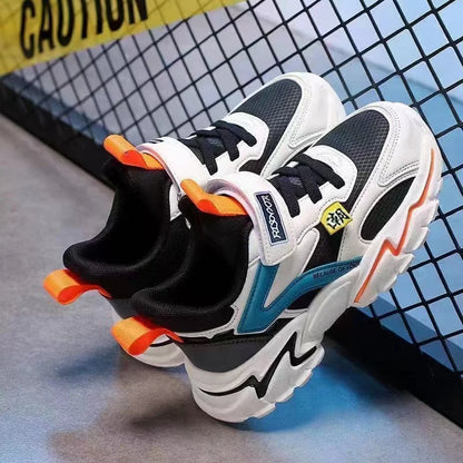 Fashion Children Sneakers Boys Shoes Leather Pu Kids Shoes School Casual Sports Tennis Sneakers for Girls