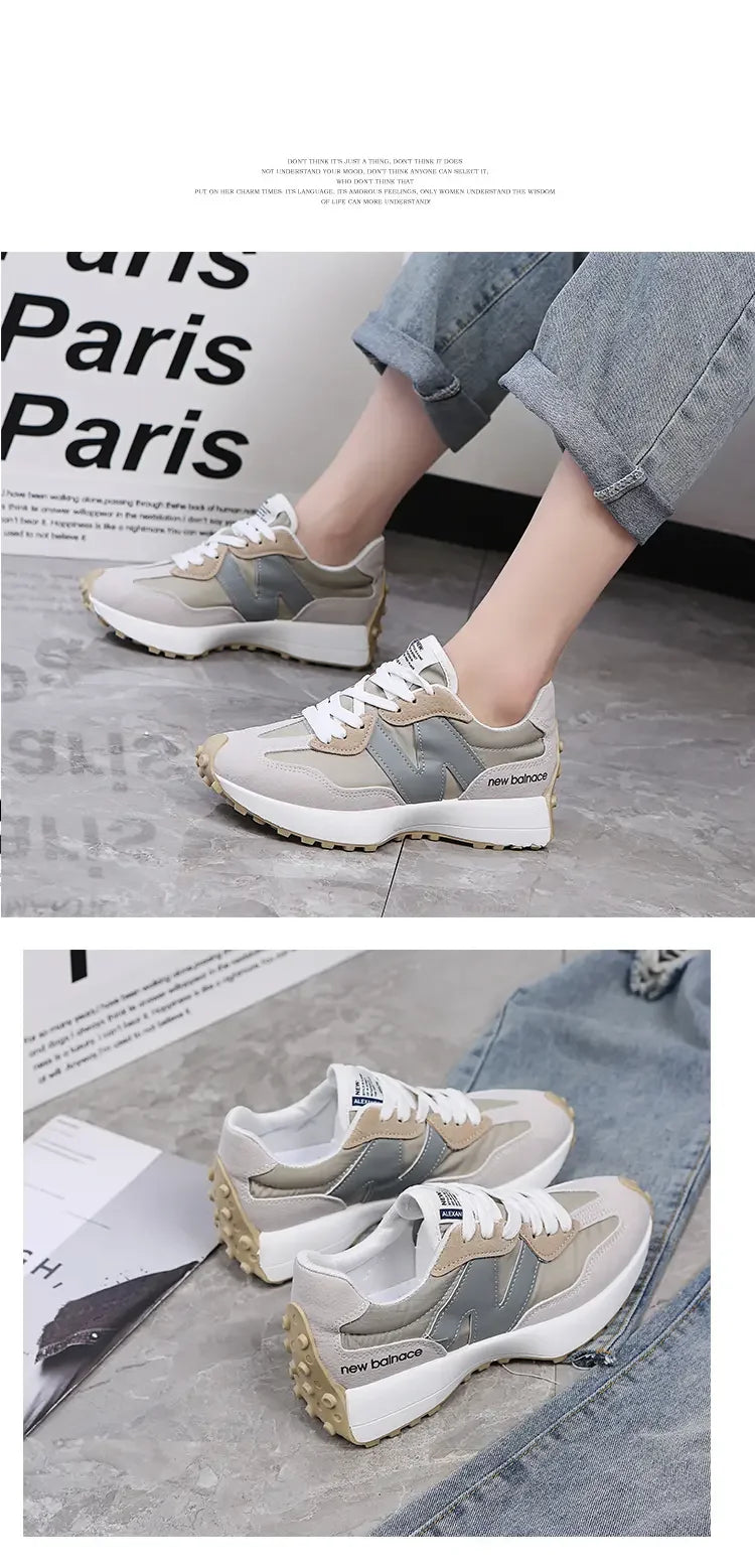 New Women's Causal Sneakers Summer Shoes Woman Fashion Breathable Lace Up Sports Shoes for Women Platform Walking Designer Shoes
