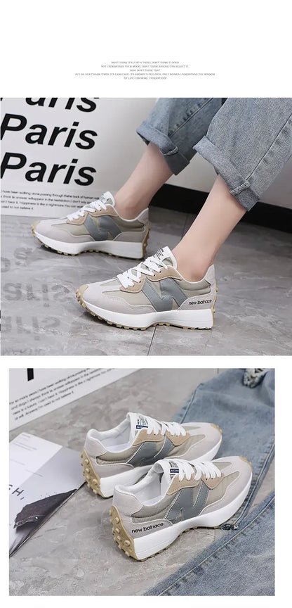 New Women's Causal Sneakers Summer Shoes Woman Fashion Breathable Lace Up Sports Shoes for Women Platform Walking Designer Shoes