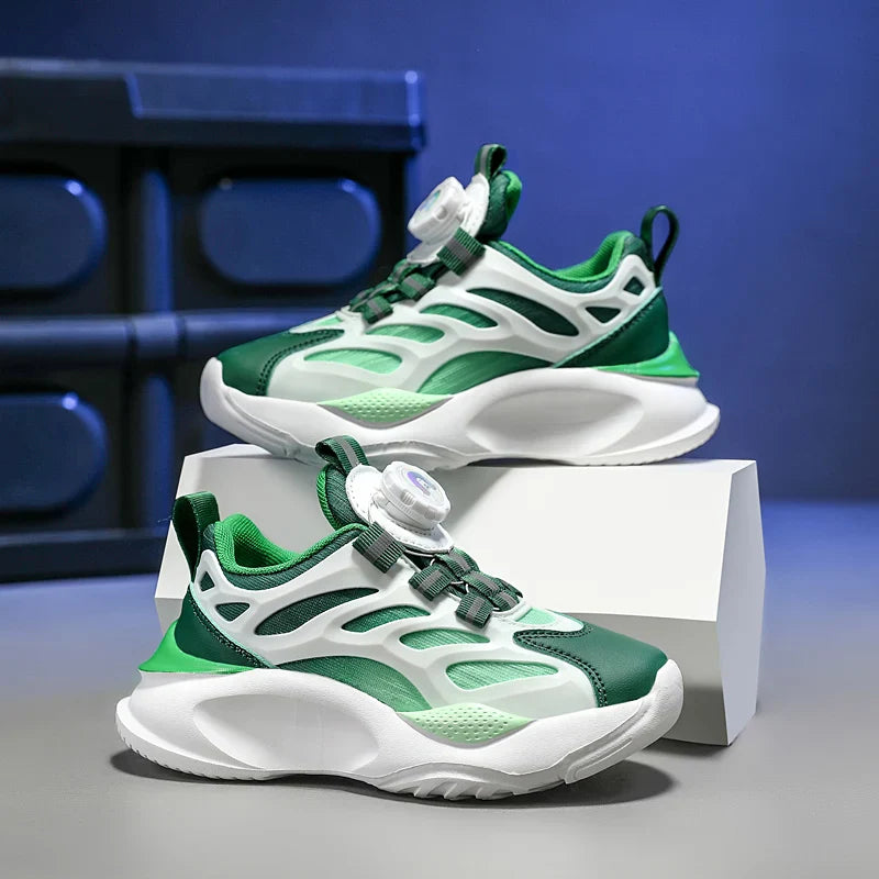 Casual Kid's Sneakers Thick Sole Running Sports Shoes for Children Fashion Student Shoe Boys Girls Tennis Trainers Size 28-39