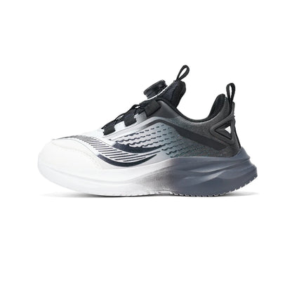 Kids Sport Sneakers Boys Girls Tennis Shoes Platform  Anti Slip Trainers with Rotary Buckle Design for Children Outdoor Wear