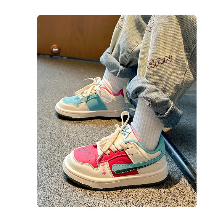 New Style Spring Autumn Children's Casual Sneakers Comfortable Breathable Sports Shoes for Boys and Girls Kids Shoes
